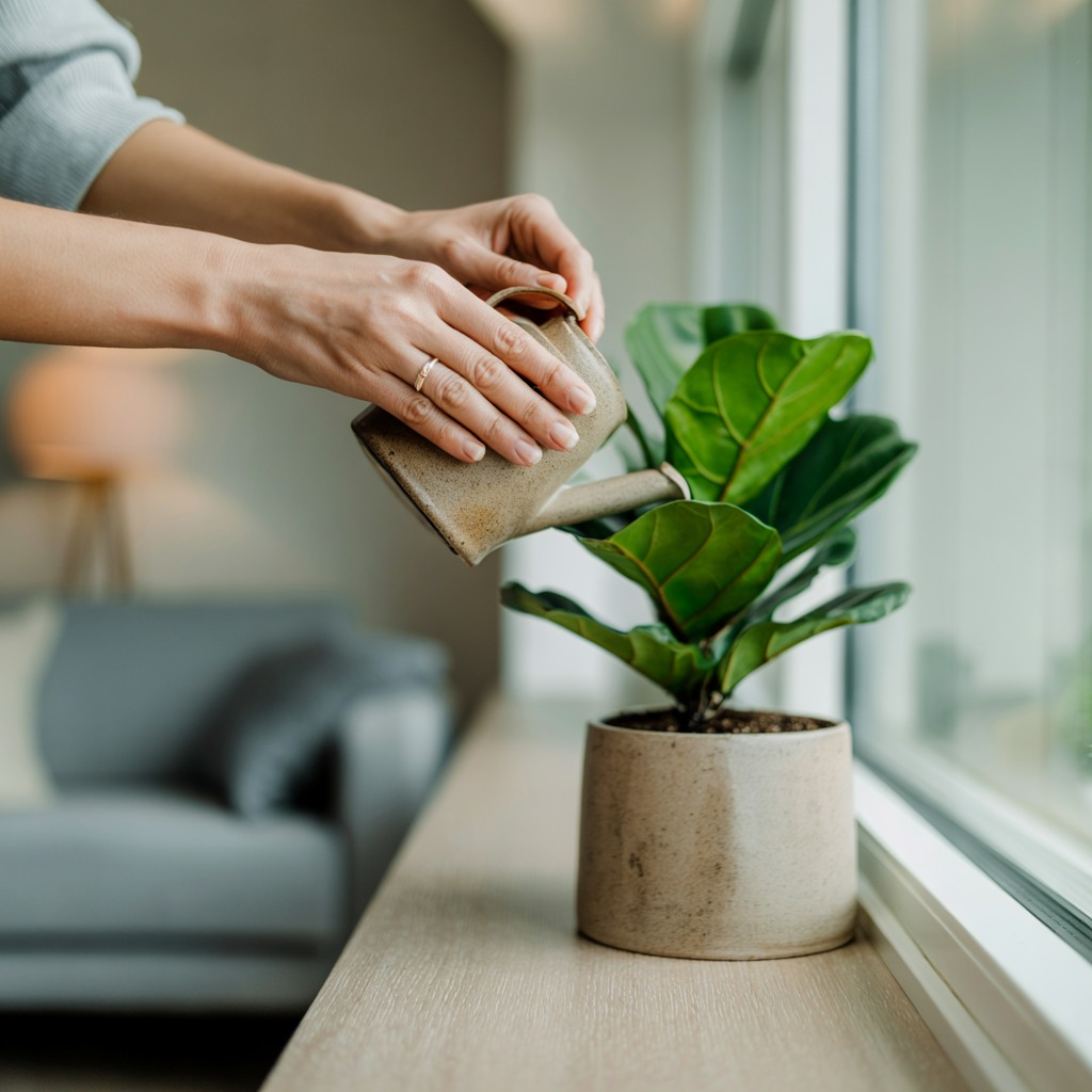 Kamerplant verzorging en onderhoud begeleiding